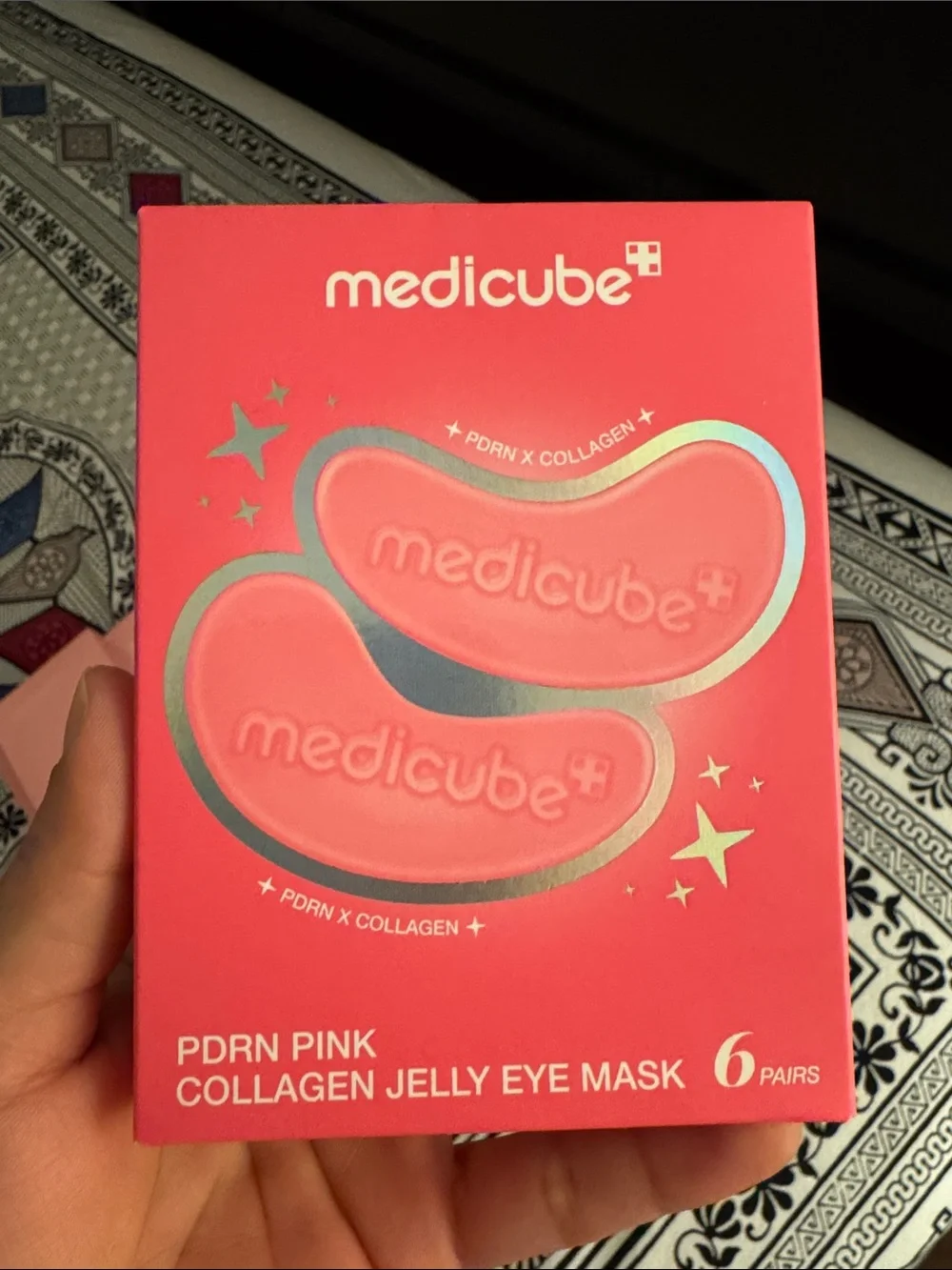 Medicube Pink Collagen Mask & Eye Patch Set — Hydrating Pink Skincare Duo